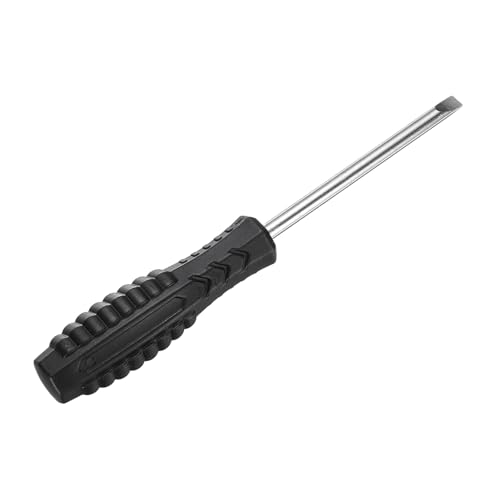 sourcing map Mini Slotted Screwdriver 5.0mm 145mm Length Micro Precision Flat Head Screwdriver with Non-Slip Handle for Watch Eyeglasses Cellphone Electronics Small Appliances Repair