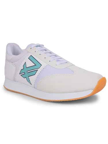 Image of Liberty LEAP7X BACKAM-1E Casual Shoes for Men with PU Upper | EVA Sole Coloured Lacing Sneakers | Soft & Comfortable Footbed | Memory Foam Insole | Quick-Wear Elastic Laces | Stylish & Modern