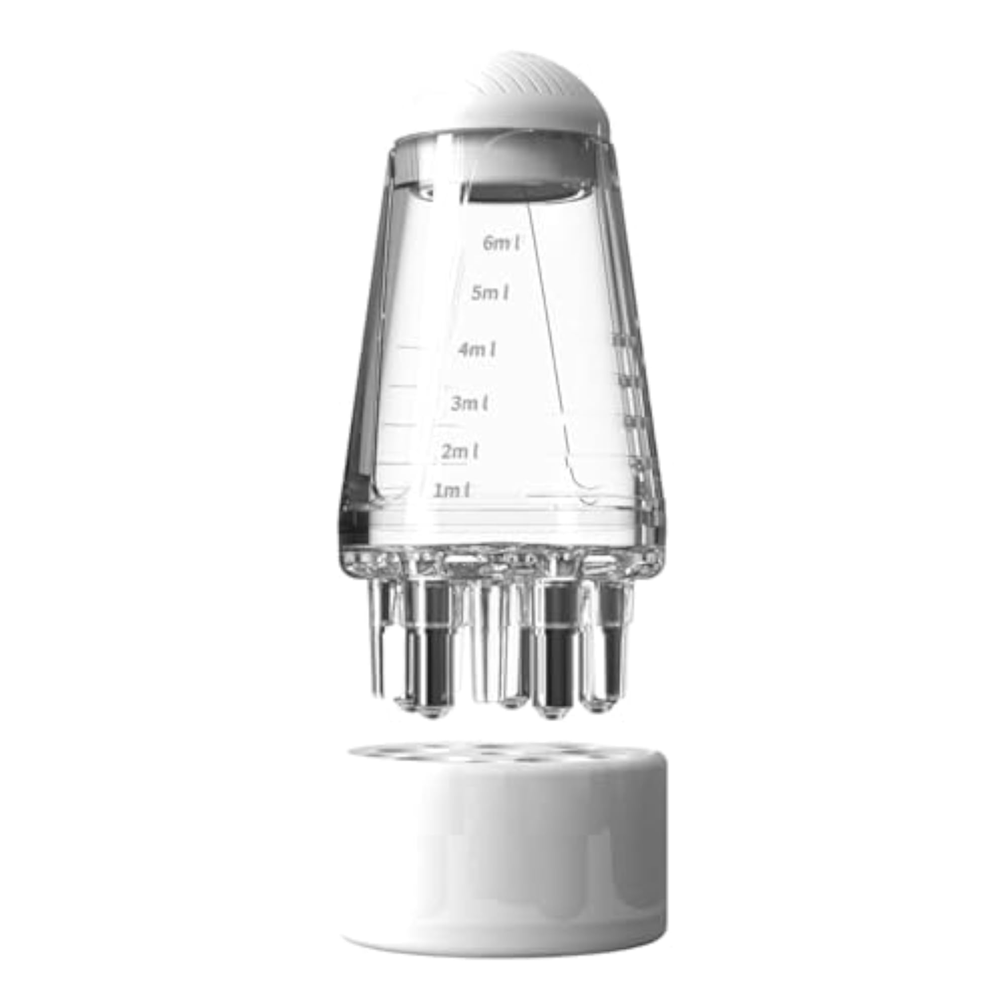 6ml Hair Oil Applicator Bottle with Scalp Massage Roller Comb