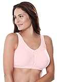 Comfort Choice Women's Plus Size Bra, Cotton Everyday Wireless Full-Coverage