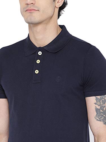 Image of CHKOKKO Men's Cotton Regular Fit Half Sleeves Polo T-Shirt