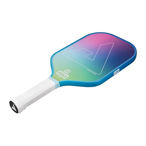 JOOLA Perseus Aurora Pickleball Paddles Set of 2 - Includes: 2 Pickleball Paddles, 4 Balls & Sling Bag - Cold Press Carbon Surface - Lightweight, Beginner Friendly - USAP Approved - NFC Enabled by JOOLA - Used condition - Image 4