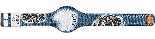 Zitto Jeans Street Edition Digital-Armbanduhr, Silikon, blau, Jeans, Ladynacy-Max-KE Cover