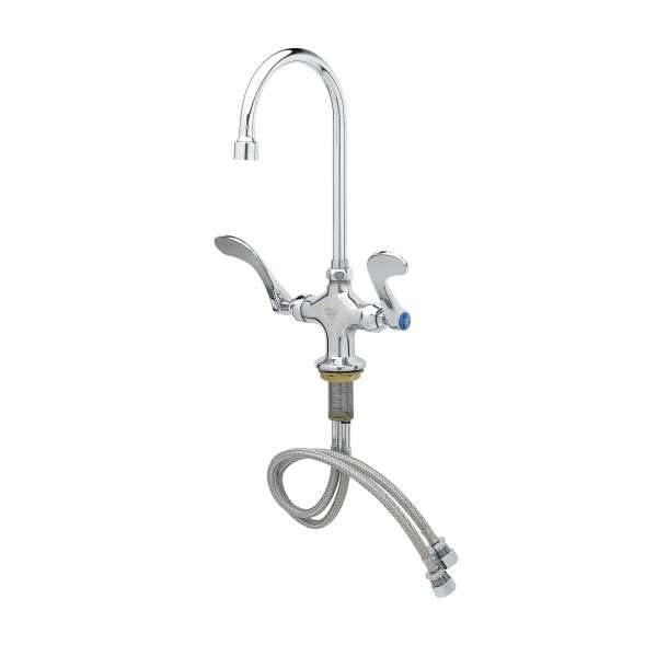 Robinet B-0300-VR4-WS T&S Brass monotrou double température