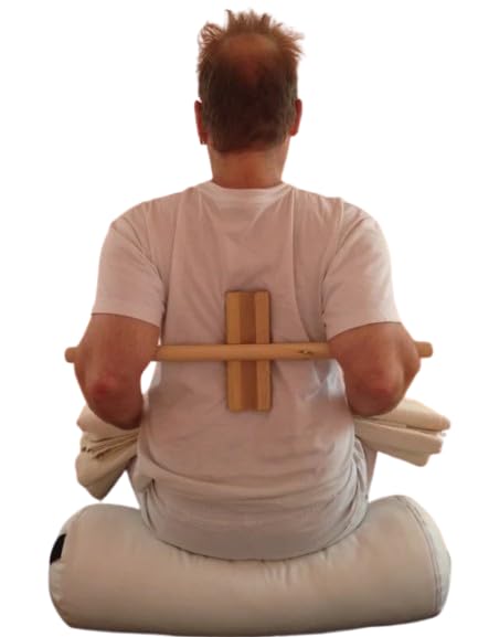 Peelorange Eco Yoga Wooden Back Bender & Back Stretcher – Premium Spine Alignment & Posture Corrector for Yoga, Back Pain Relief & Flexibility | Eco-Friendly Wooden Stretching Tool-image-13
