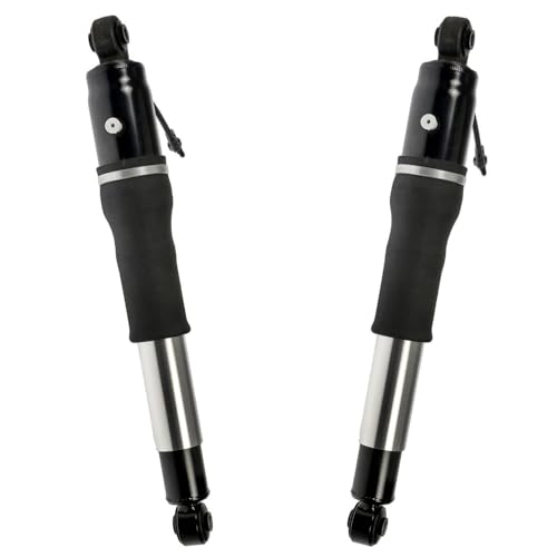 Detroit Axle - 2 Rear Shocks for Chevrolet Tahoe GMC Yukon XL, Suburban 3500 HD Cadillac Escalade ESV, Shock Absorbers Assembly Replacement