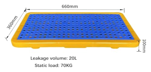 Plate-forme de confinement de déversement avec sortie de drainage - 2