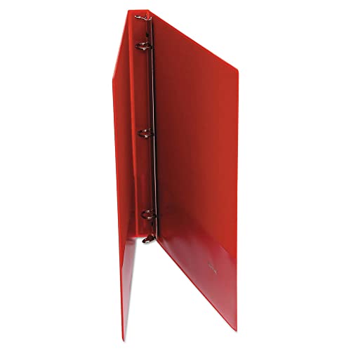 Universal 30403 Economy Non-View Round Ring Binder, 1/2-Inch Capacity, Red #TOP4
