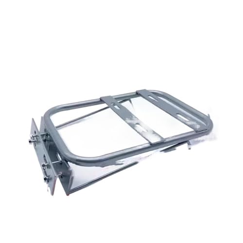 Porte bagages moto étagère support de dossier arrière universel métal
