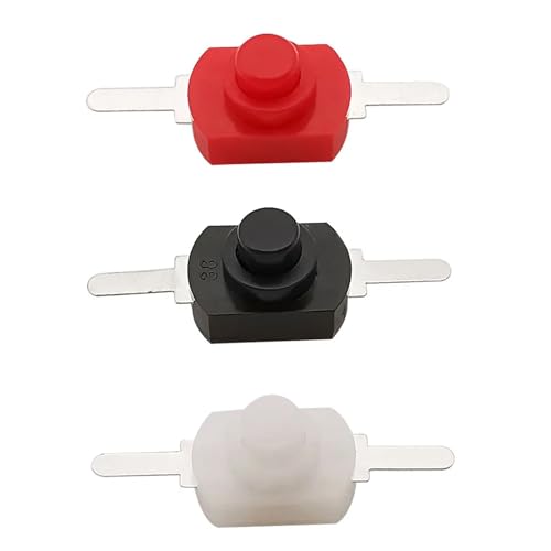 Interrupteur à verrouillage automatique 1208YD DC 30V pour lampe de poche