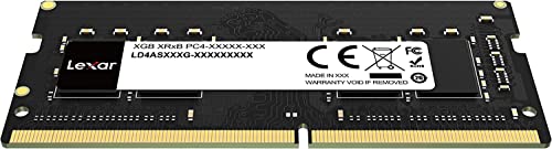 Image of Lexar 8GB DRAM, DDR4 3200 MHz SODIMM Laptop Memory for Everyday Users, Performance Upgrade (LD4AS008G-B3200GSST)