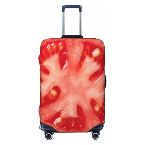 Tomato Slice Print Luggage Suitcase Covers Elastic Washable Luggage Protector Luggage Covers For Suitcase