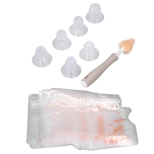 Insertos de silicona para extractor de leche, 6 tamaños miniatura 6