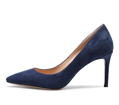 Castamere High Heels Womens Pointed-Toe Slip-on Pumps 8.5CM Stiletto Heel Shoes2