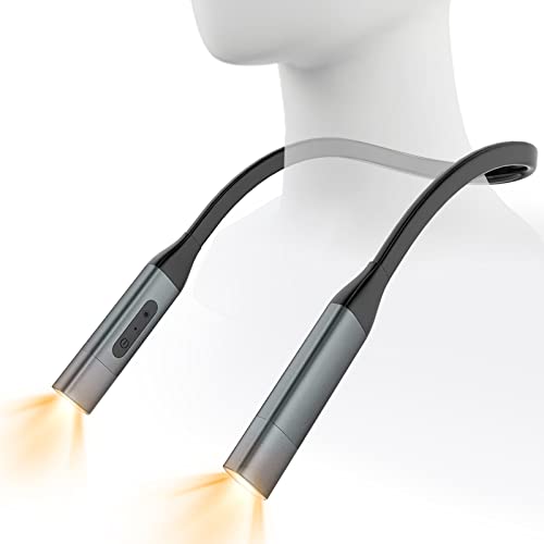 ネックライト 読書灯 IGOKOTI led ブックライト 3段調色 暖色 昼光色 白色 10段階調光 首掛け式 USB充電式 停電時防災用 ネックライト 読書灯 IGOKOTI led ブックライト 3段調色 暖色 昼光色 白色 10段階調光 首掛け式 USB充電式 停電時防災用