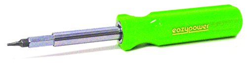 Image of Eazypower 81685 1-Pack Lime 8-in-1 Molded Handle Screwdriver T15 /T20 (2-1 /2-inch Length),