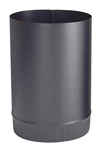SELKIRK BM0104 8 x 12 24 GA Stove Pipe Black