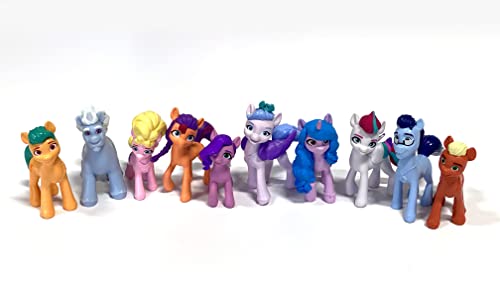 My Little Pony My Busy Books - Storybook, 10 figurines, playmat