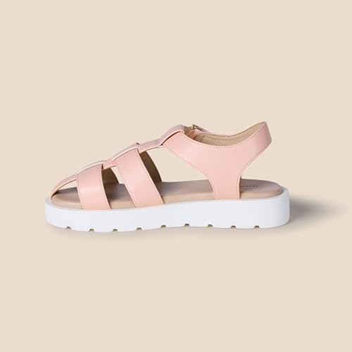 Image of Amazon Essentials Girls' Closed Toe Fisherman Sandals