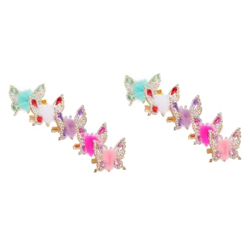 Épingles à cheveux clips décoratifs ABOOFAN contre les coiffures qui glissent