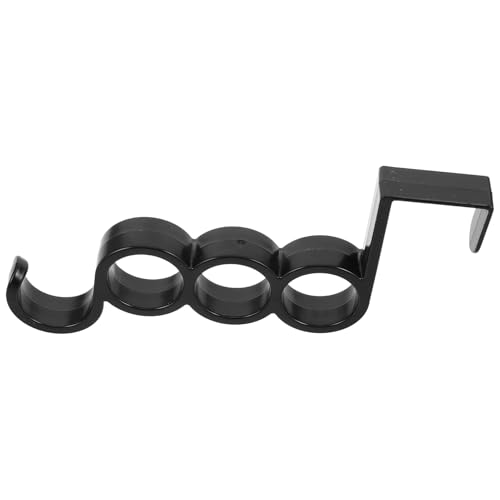 Unomor Modern Minimalist Plastic Door Hooks 10 Pack Heavy Duty Non-Slip for Bathroom Bedroom Kitchen Coat Purse Hat and Bag Hangers