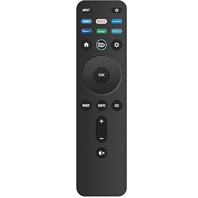 Universal Remote Control XRT260 for All VIZIO Smart TV Smartcast D-Series M-Series P-Series V-Series XRT140 XRT136 Remote Replacement (No Voice Function)