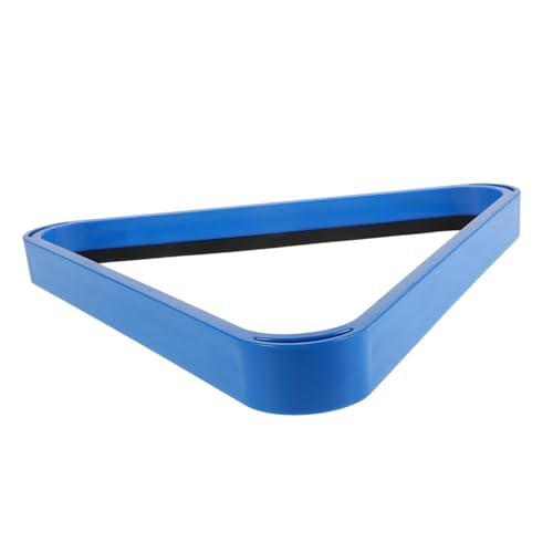 GOOHOCHY Billiard Table Rack Cue Ball Holder Pool Ball Triangle Racks Snooker Blue