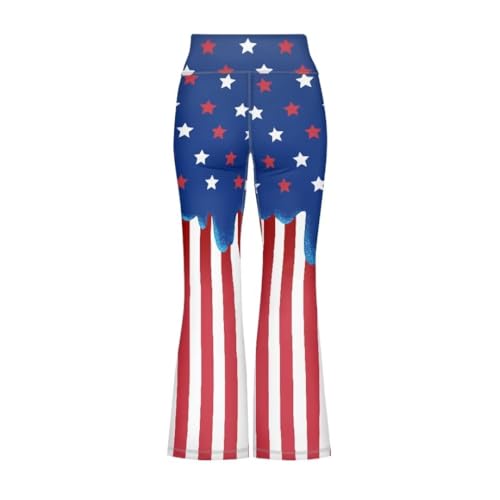 Image of Girls Flare Leggings 5-14T Cute Bell Bottoms for Girl Yoga Pants for Gym