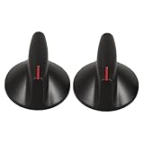 Kochfeldbrenner-knopf – hervorragende verarbeitung, der gasherd-knopf lässt sich leicht ein- und ausschalten, man braucht nur eine hand zum bedienen.