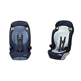 Cosco Finale Dx 2-in-1 Combination Booster Car Seat, Sport Blue, 1 Count (Pack of 1) & Finale DX 2-in-1 Booster Car Seat, Forward Facing 40-100 lbs, Rainbow