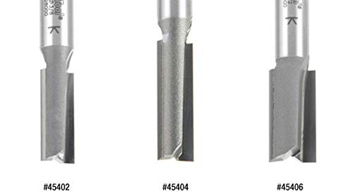 Amana Tool - 45402 Carbide Tipped Straight Plunge 3/8 Dia x 1
