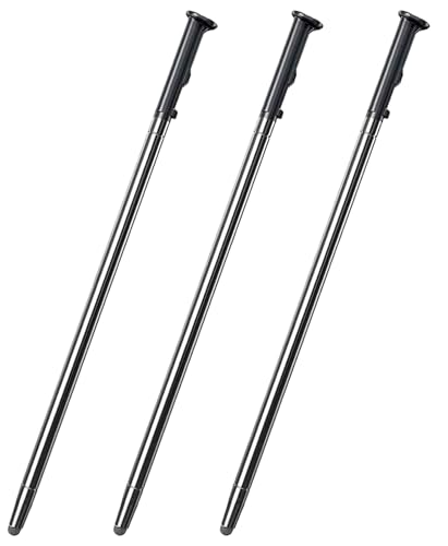 3 Pack LCD Touch Screen Stylus Pen Replacement for LG Stylo 5, Stylus for LG Stylo 5 Plus, Q720 Boost AT&T TracFone Verizon Spectrum Xfinity T-Mobile Sprint Cricket Wireless (Aurora Black)