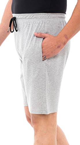Image of Epoxy Men's Combo Shorts Pack - Sports, Gym, and Bermuda Shorts for Men - Pack of 2 - Cotton Fabric, Zipper Pocket, and Stylish Design - Summer Wear and Fitness Essentials