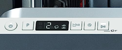 Bauknecht B2I HD526 A Vollintegrierbarer Geschirrspüler/60 CM/Hygiene-Programm/Vollwasserschutz/Startzeitvorwahl/ Selbstreinigungsprogramm