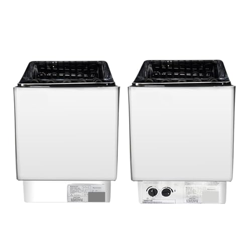 Sauna portable pour usage domestique avec poêle compact 6kW à commande interne externe - 5