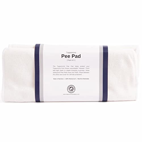 Image of Topponcino Pee Pad by The Topponcino Company | Pack of 2 | Keep Your Topponcino Clean and Dry | 100% Waterproof | Machine-Washable