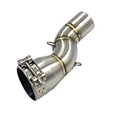 Il tubo centrale del tubo di scarico è realizzato in acciaio inossidabile e rivestito con un processo di rivestimento resistente alle alte temperature e non arrugginisce facilmente, migliorando così le prestazioni dello scarico.