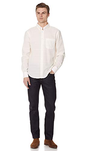 Naked & Famous Denim Men's Weird Guy Tapered Fit Jeans in Nightshade Stretch Selvedge4