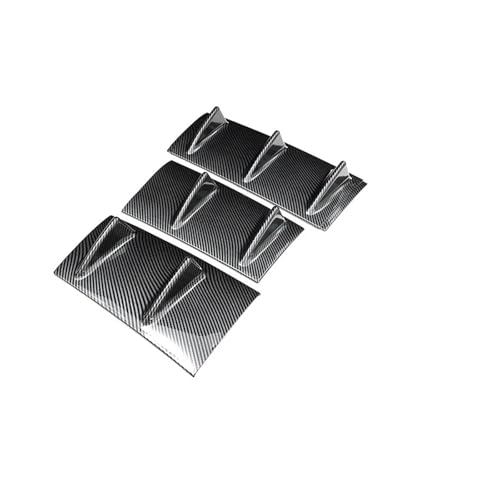 Diffuseur arrière look carbone 7 ailes pour transformer le style de votre auto