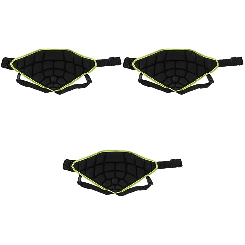INOOMP 3 Pcs Butt Pad for Boys and Girls Skating Pads for Boys and Girls Boys Protective Cushion Boys and Girls Skiing Protector Black