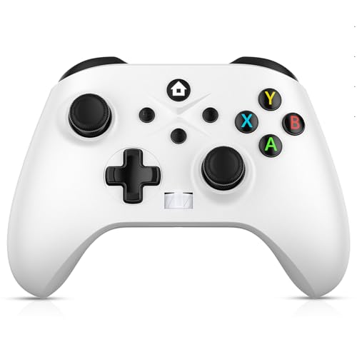 Image of Dinosoo Wireless for Xbox Controller Series X|S One & Windows 10 /11, with Turbo, Macro, Mute Button, Battery, Dual Vibration, White