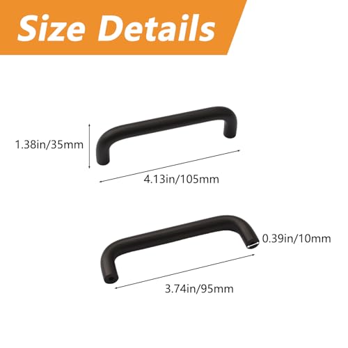 MOROBOR Aluminum Alloy Solid Round Handle - Image 2