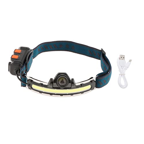 Linterna frontal XPG COB recargable de 2 modos para evitar caídas 2