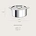 All-Clad D3 3-Ply Stainless Steel Stockpot with Lid 8 Quart, Induction, Oven Broiler Safe 600F, Silver