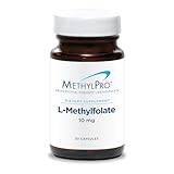 MethylPro L-Methylfolate 10 mg - L Methyl Folate, Methylfolate Supplement for Women & Men, Methylated Vitamin B9 (5-MTHF) for Brain Health, Focus, Calm - 30 Capsules (Pack of 1)