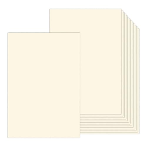13x19 Cream Cardstock 100 Sheets Goefun Thick Cardstock Ivory 80lb Premium Heavy Weight Card Stock Paper for Inkjet or Laser Printers Photos Poster Menu Drawing and DIYs