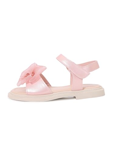 Duo Mei Zhu Yuan Children's Sandals Soft Rubber Flat Shoes Summer Bow Beach Princess Sandals3