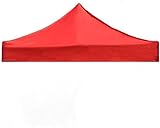 Longzhuo 3*3 m Tienda de Campaña Paraguas Techo de Tela, Cuatro Esquinas Toldo de Tela, Toldo Plegable al Aire Libre, Adecuado para Puestos de Venta, Actividades Promocionales, Fiestas al Aire Libre