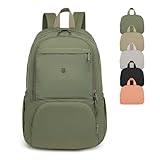 Joyway Foldable Women's Mini Backpack – Lightweight, Quilted & Waterproof Travel Bag, Cute Everyday Schoolbag, Perfect for Work & School(Army Green)
