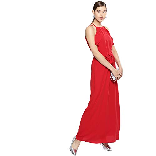 Image of Harpa Shoulder Straps Without Sleeves Dress